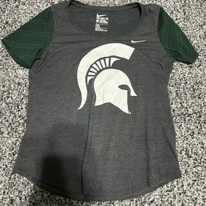 Michigan state nike tee